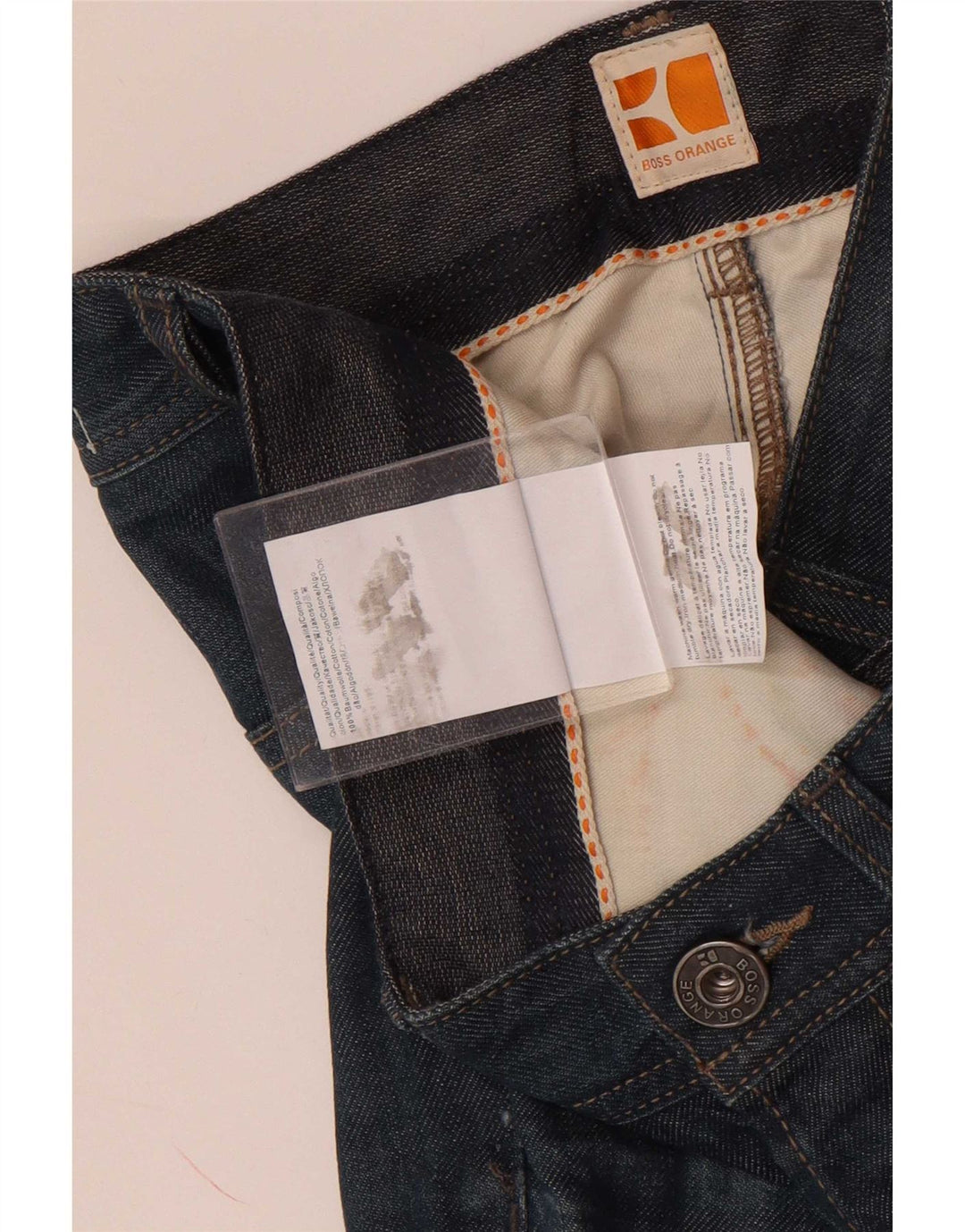 Hugo Boss Herre Slim Jeans W32 L34 Blå Bomuld