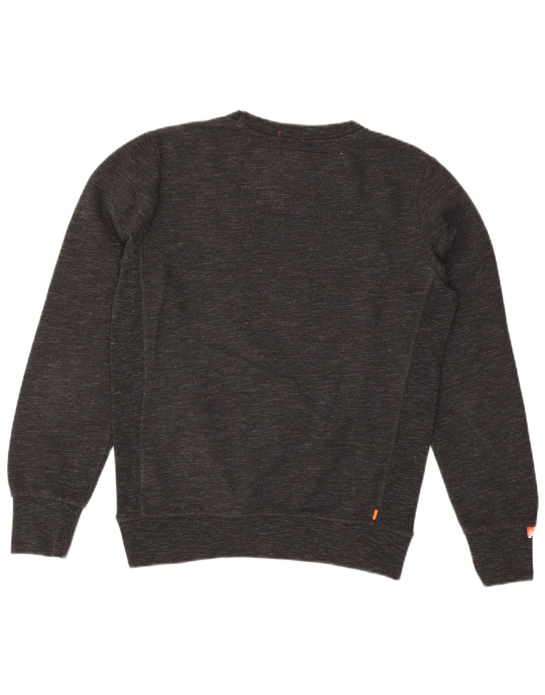 Superdry Sweatshirt-trøje til mænd Medium Grey Flecked Bomuld