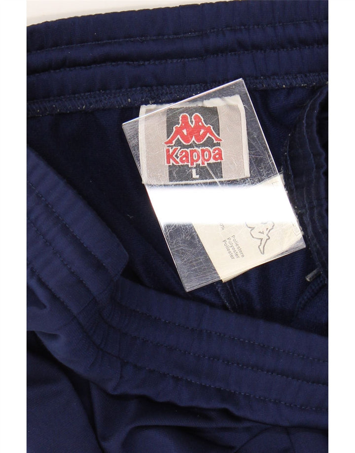 Kappa Herre træningsdragt Bukser Large Navy Blue Polyester