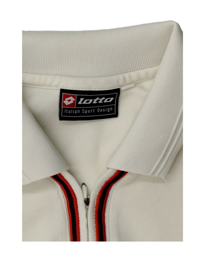 Lotto Herre Polo Shirt Medium White