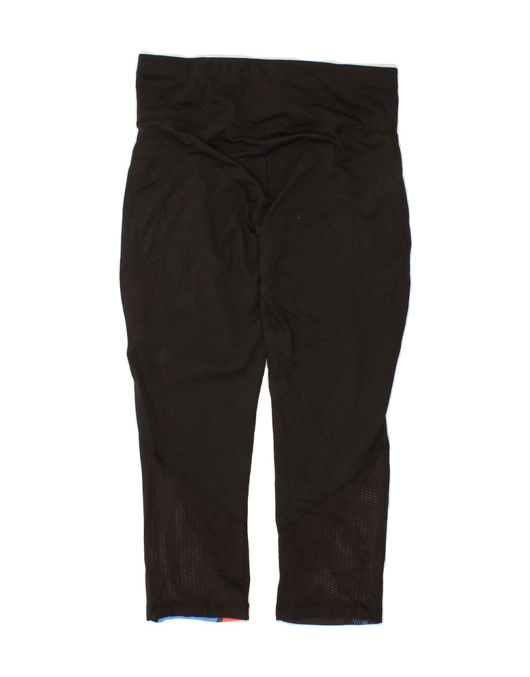 FILA Womens Leggings UK 8 Small  Black Colourblock Polyester Vintage Fila and Second-Hand Fila from Messina Hembry 