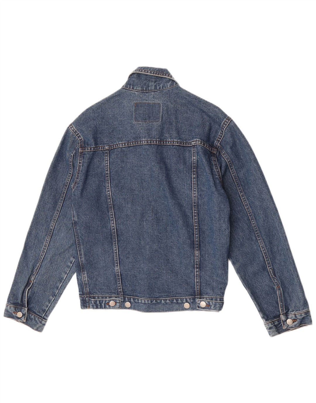 Vintage denimjakke til kvinder UK 10 Small Blue