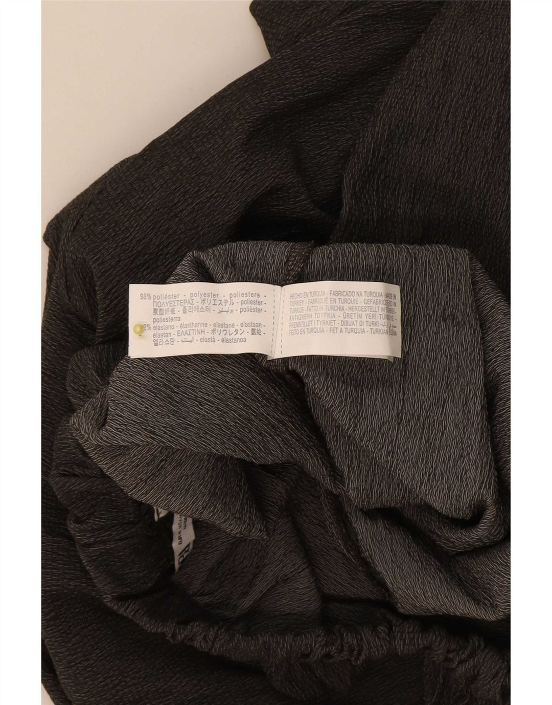 Zara Dame Harem Bukser Medium W28 L27 Grå Polyester