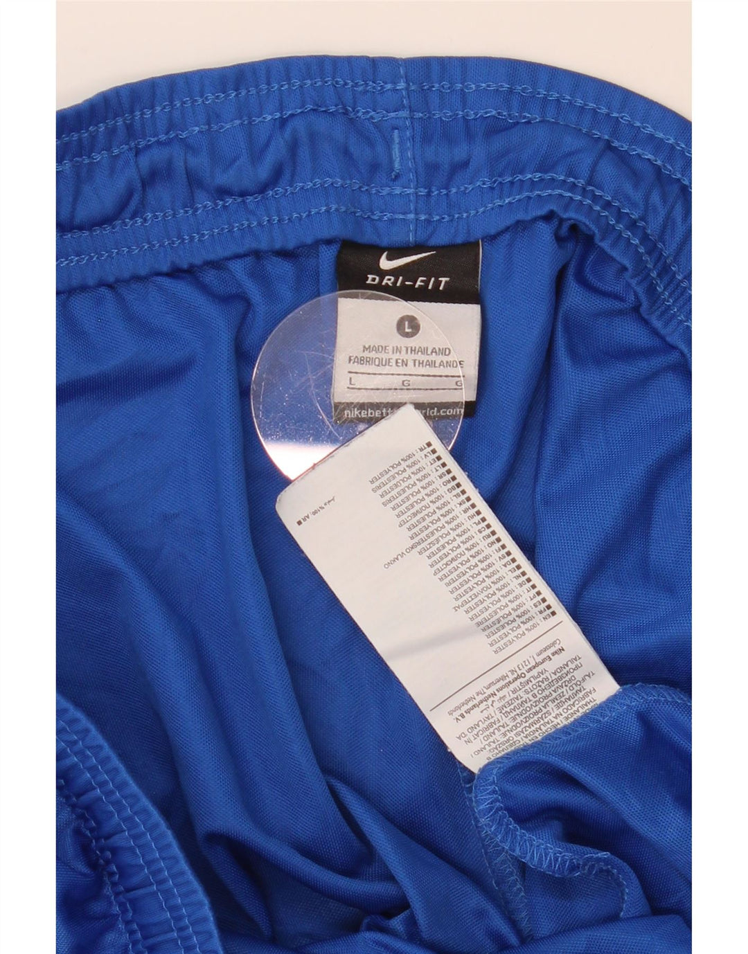 NIKE Dri Fit sportsshorts til mænd, store blå polyester