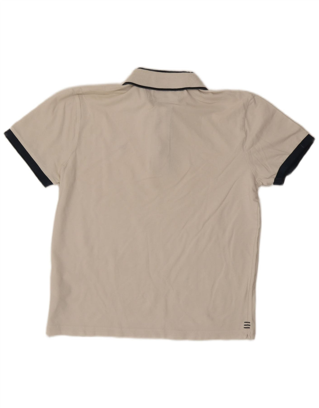 Gas Poloshirt til mænd XL Hvid Bomuld
