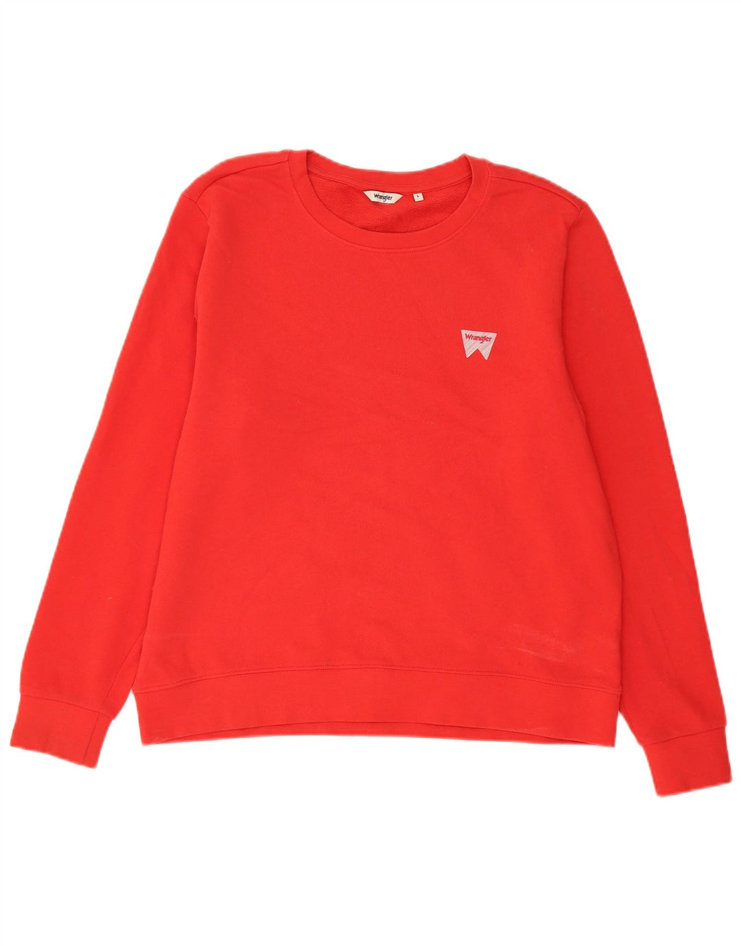 Wrangler Sweatshirt til mænd, stor rød bomuld