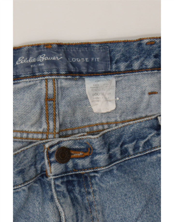 EDDIE BAUER Mens Loose Jeans W44 L34 Blue Cotton Vintage Eddie Bauer and Second-Hand Eddie Bauer from Messina Hembry 