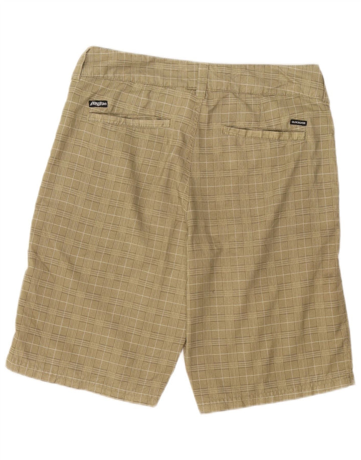 Quiksilver Herre Thavar Chino Shorts W31 Medium Beige Ternet polyester