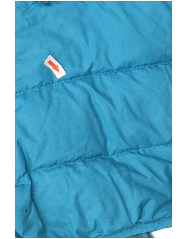 Jack Wolfskin Herre hættepolstret jakke UK 40/42 Large Blue Polyester