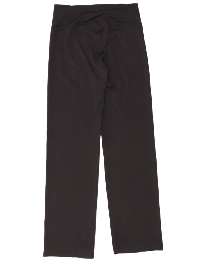 Nike Dame Dri Fit Leggings UK 14 Large Black Polyester