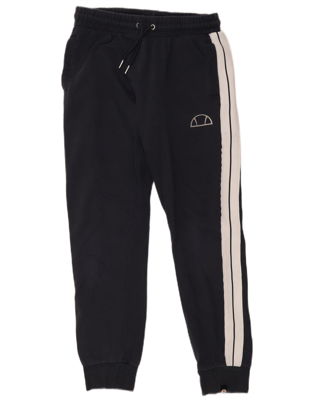 Ellesse Herre træningsdragt Bukser Joggers Medium Navy Blue Colourblock Bomuld