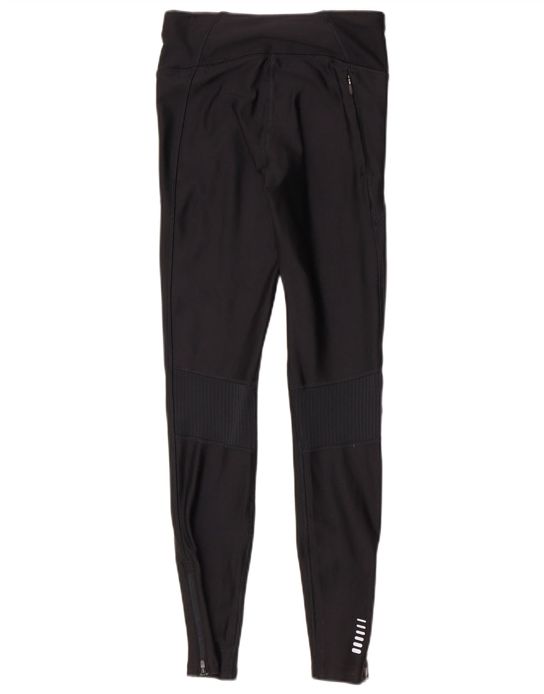 Under Armour Dame Compression Leggings UK 10 Small Black Polyester Sports