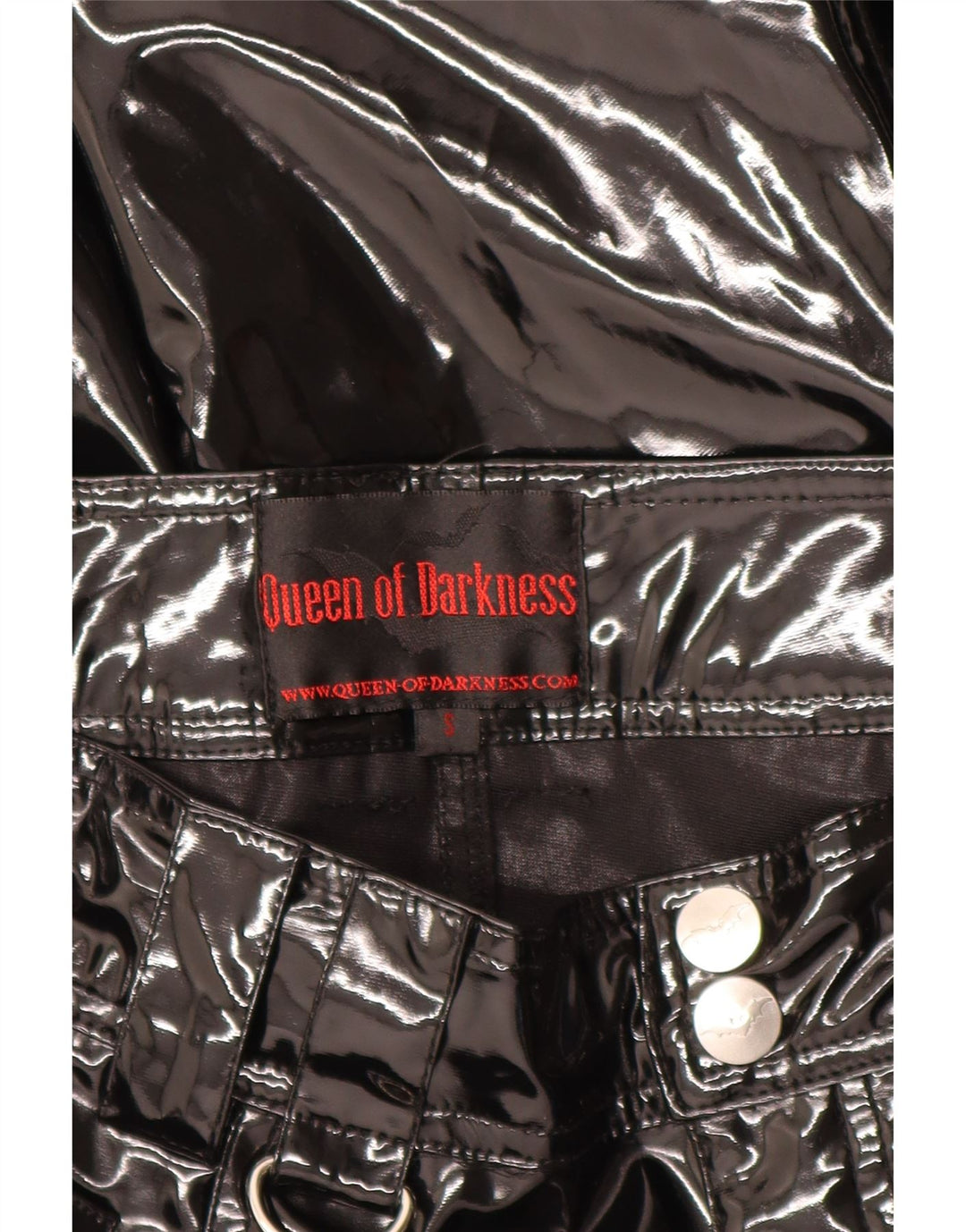 QUEEN OF DARKNESS Dame Maxi A-line nederdel Small W28 Black Gothic