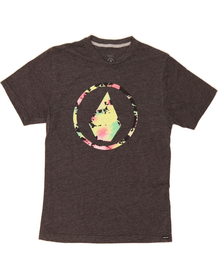 VOLCOM Womens Graphic T-Shirt Top UK 18 XL Grey Cotton Vintage Volcom and Second-Hand Volcom from Messina Hembry 