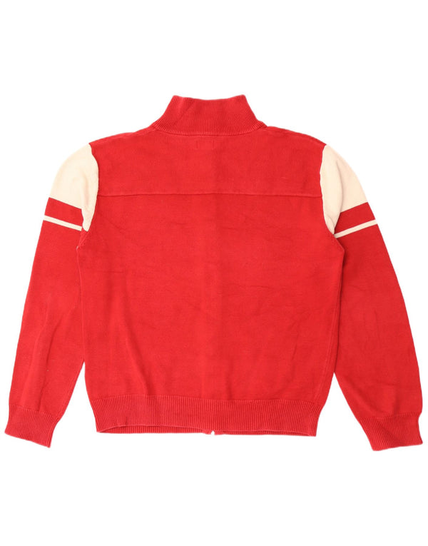 Levi's Herre Cardigan Sweater XL Rød Colourblock