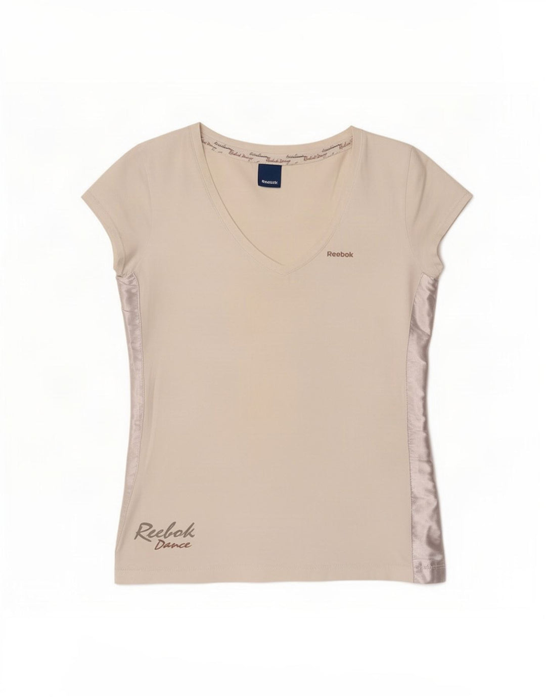 Reebok Dame Grafisk T-Shirt Top IT 44 Medium White