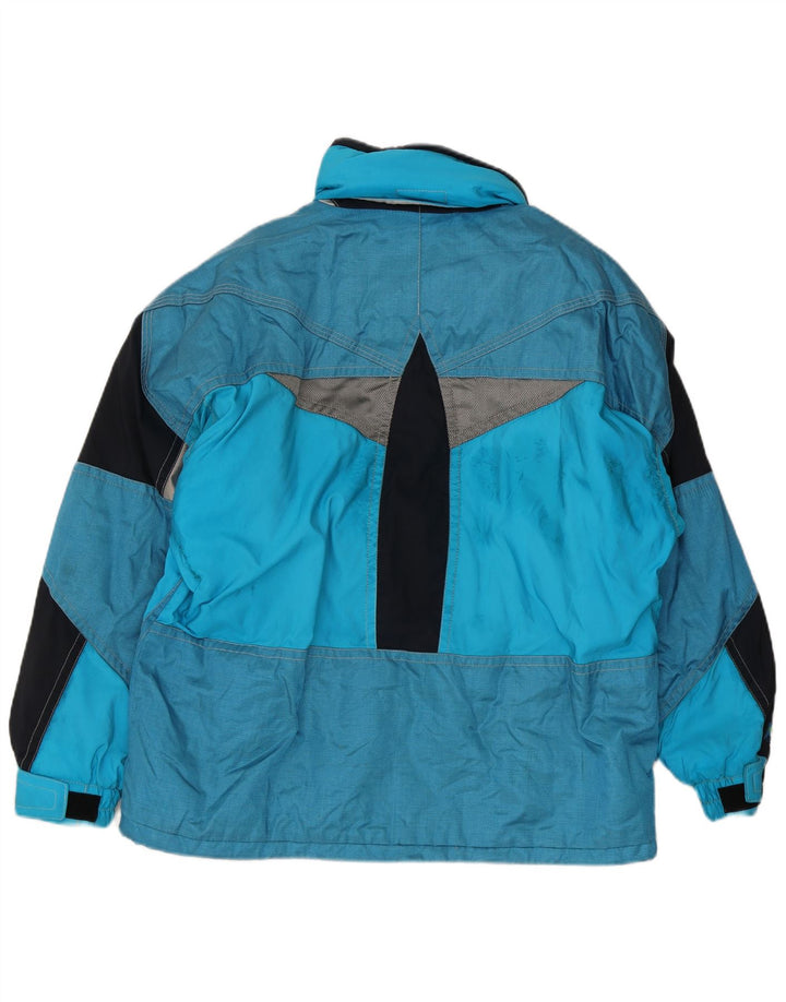 Colmar Herre Hætte Loose Fit Skijakke IT 50 Medium Blue Colourblock
