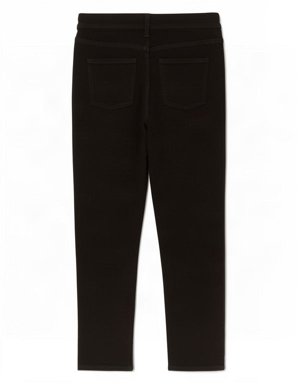Marks & Spencer Womens Slim Cropped Jeans UK 16 Large W34 L24 Black