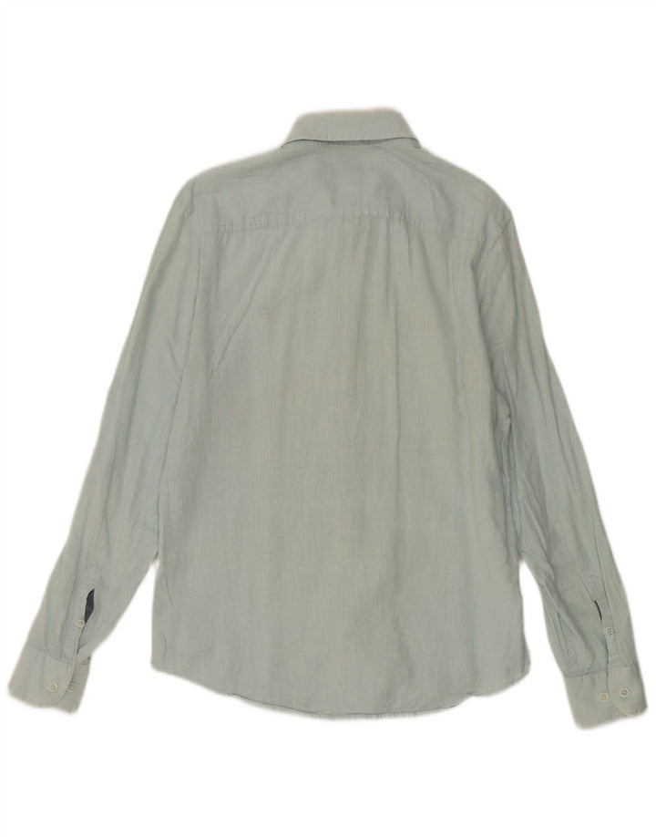 Penguin Heritage Slim Fit skjorte lille blå