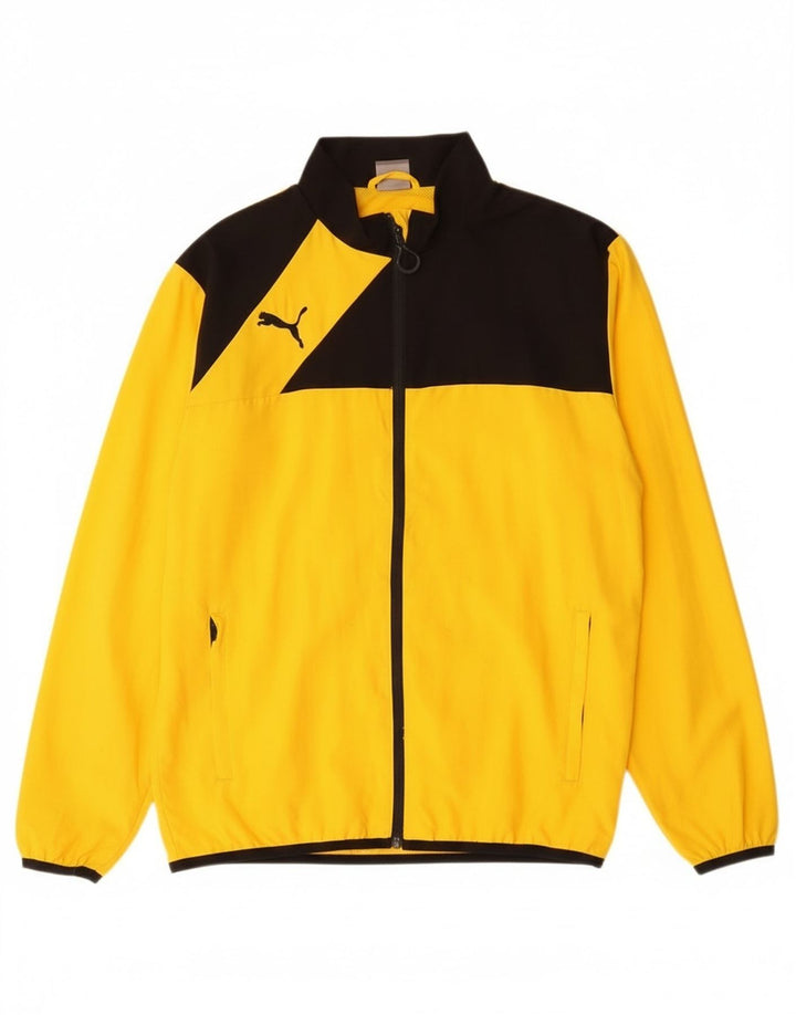 Puma Træningsdragt til mænd Topjakke Medium Gul Colourblock Polyester