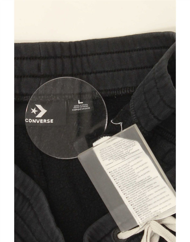 Converse Sportshorts til mænd store sorte bomuld
