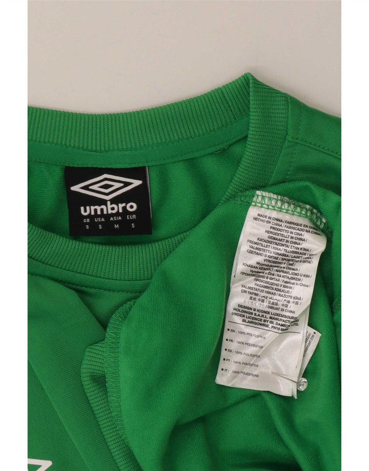 Umbro Herre Sweatshirt Jumper Lille Grøn Polyester