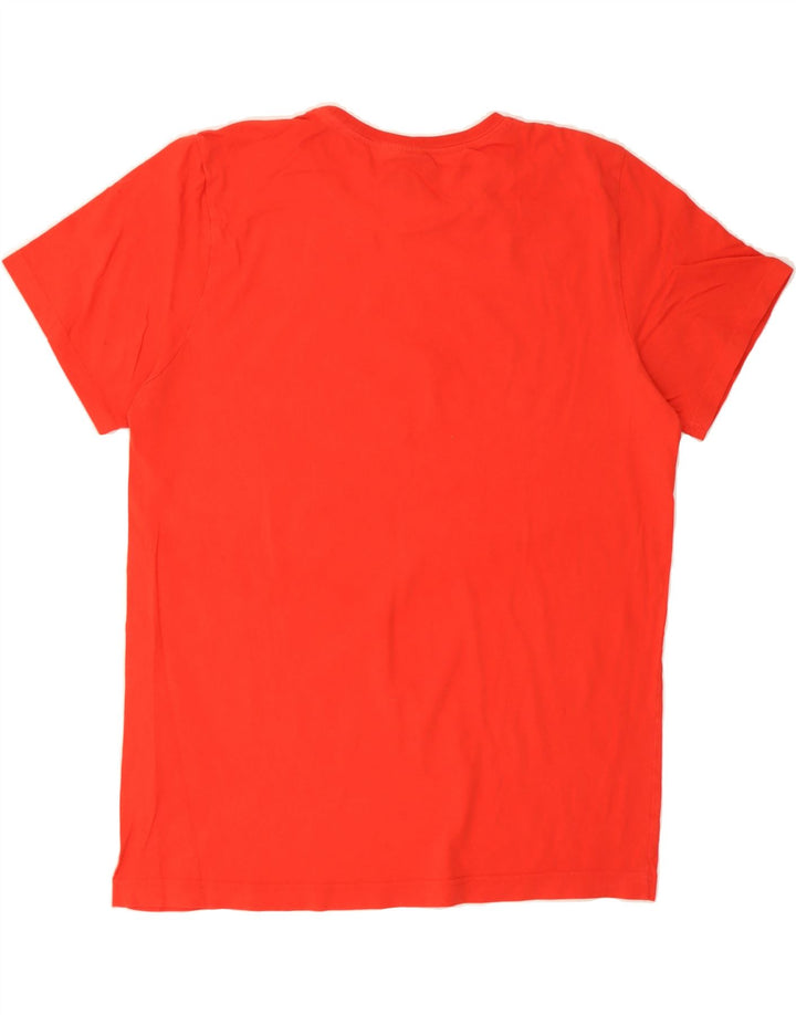 PUMA Mens T-Shirt Top Large Red Cotton Vintage Puma and Second-Hand Puma from Messina Hembry 