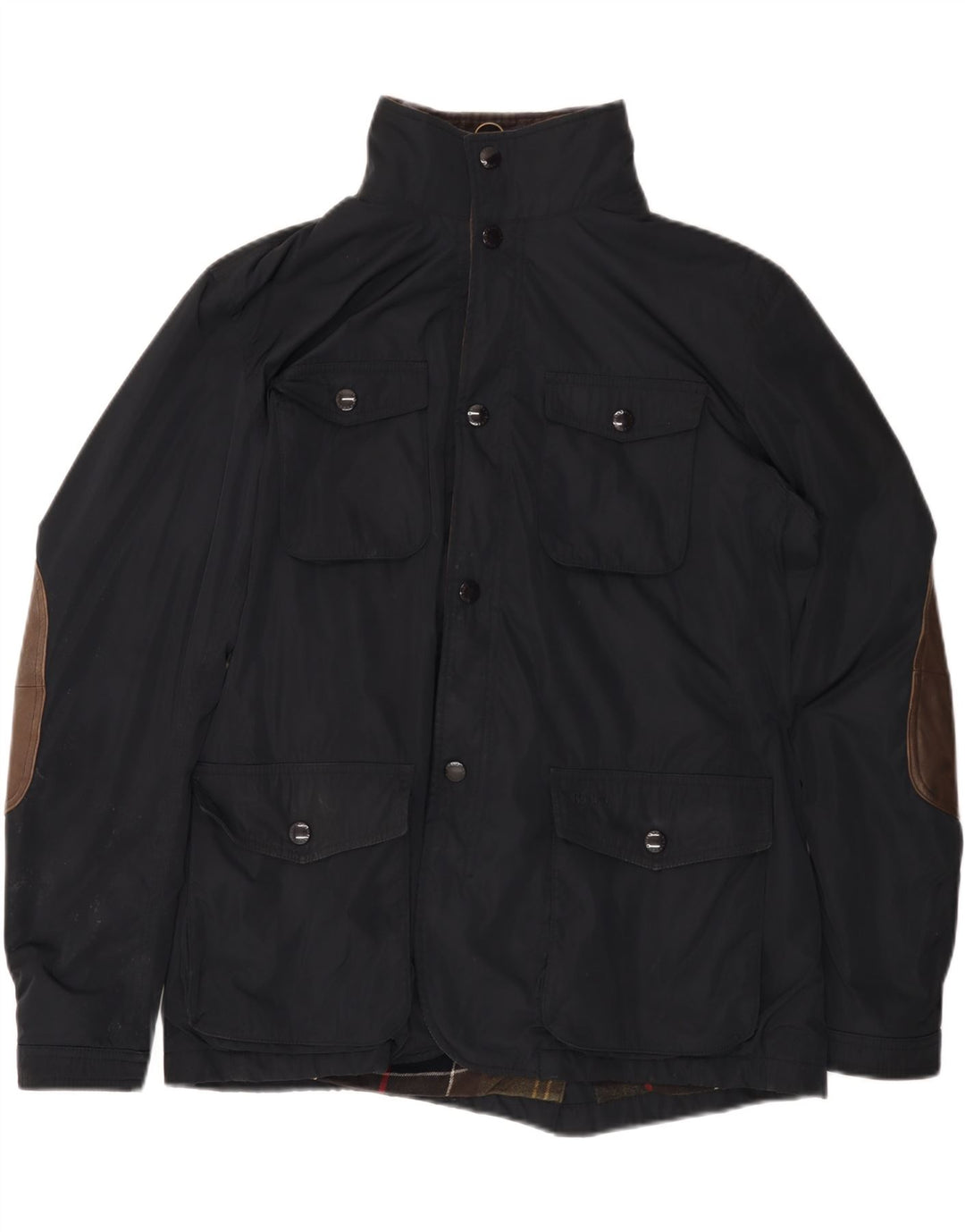 BARBOUR Herre Utility Jacket UK 40 Large Black Polyester