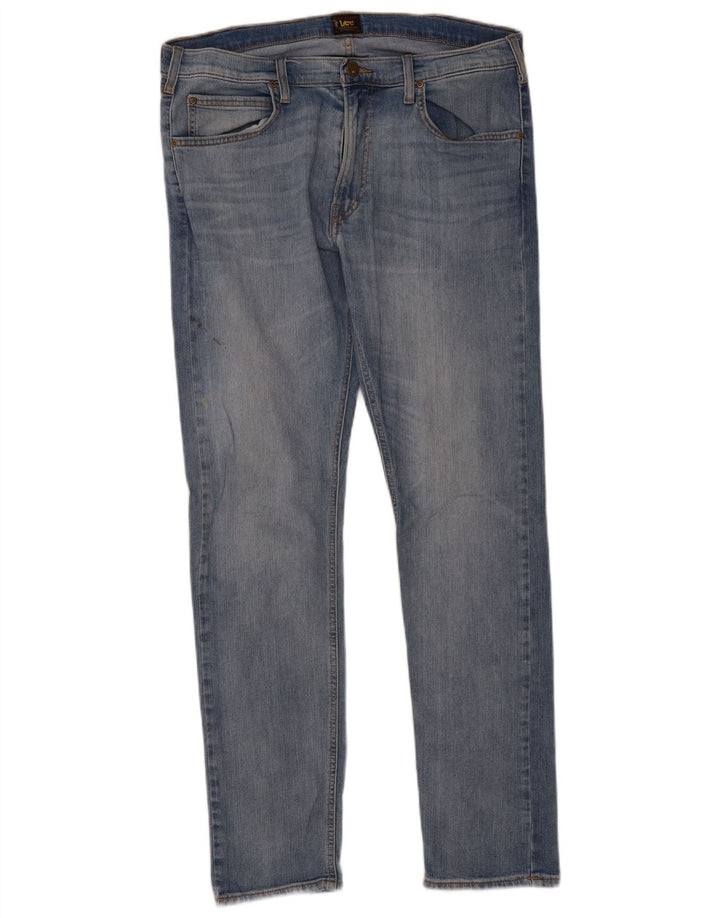 Lee Herre Luke Slim Jeans W36 L32 Blå Bomuld