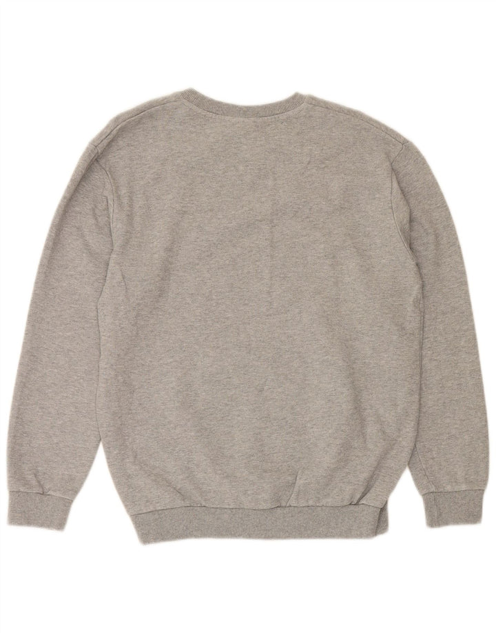 ZARA Mens Sweatshirt Jumper Medium Grey Cotton