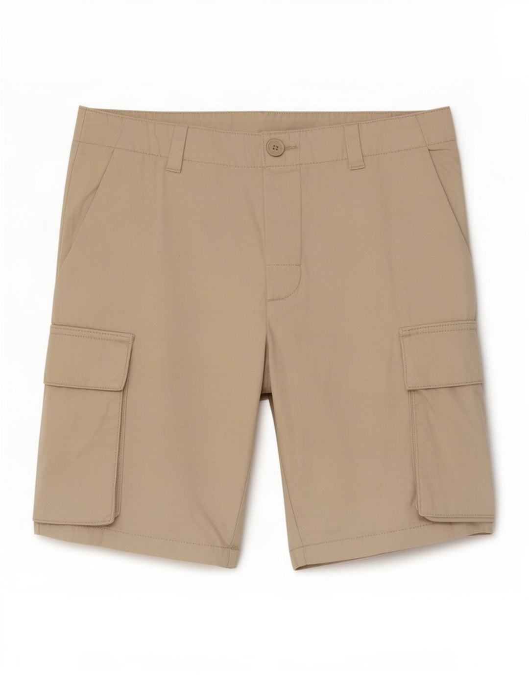 French Connection Herre Cargo Shorts Små W29 Beige Bomuld
