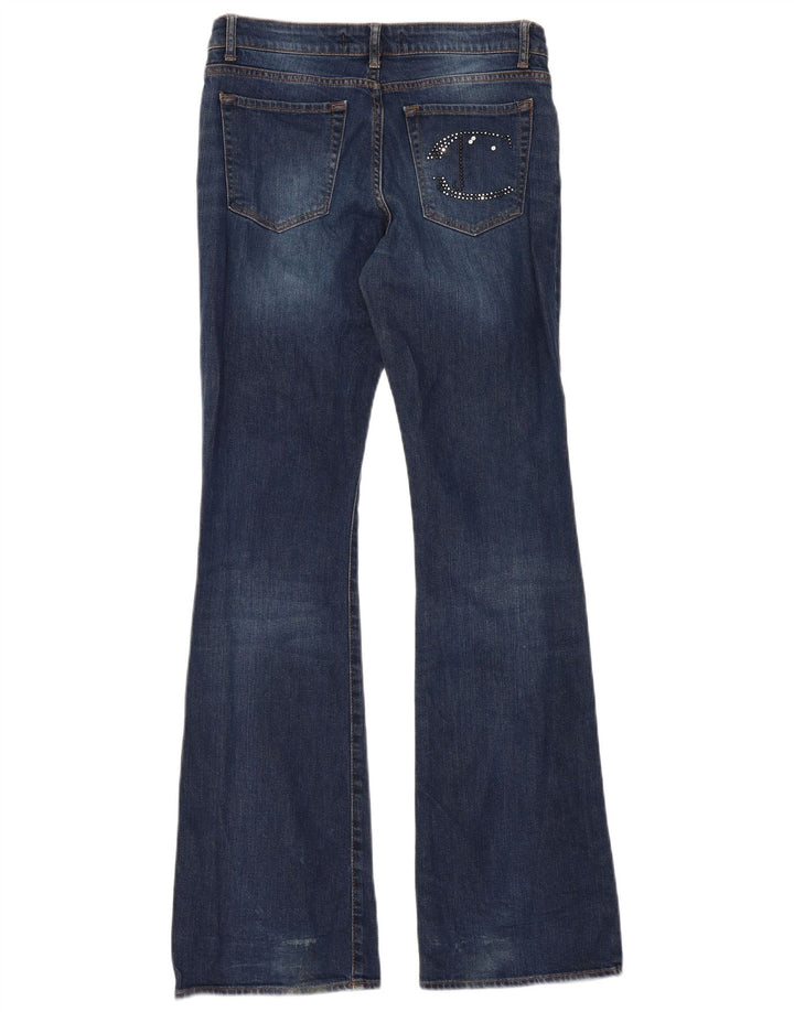 JUST CAVALLI Dame Bootcut Jeans W30 L34 Blå