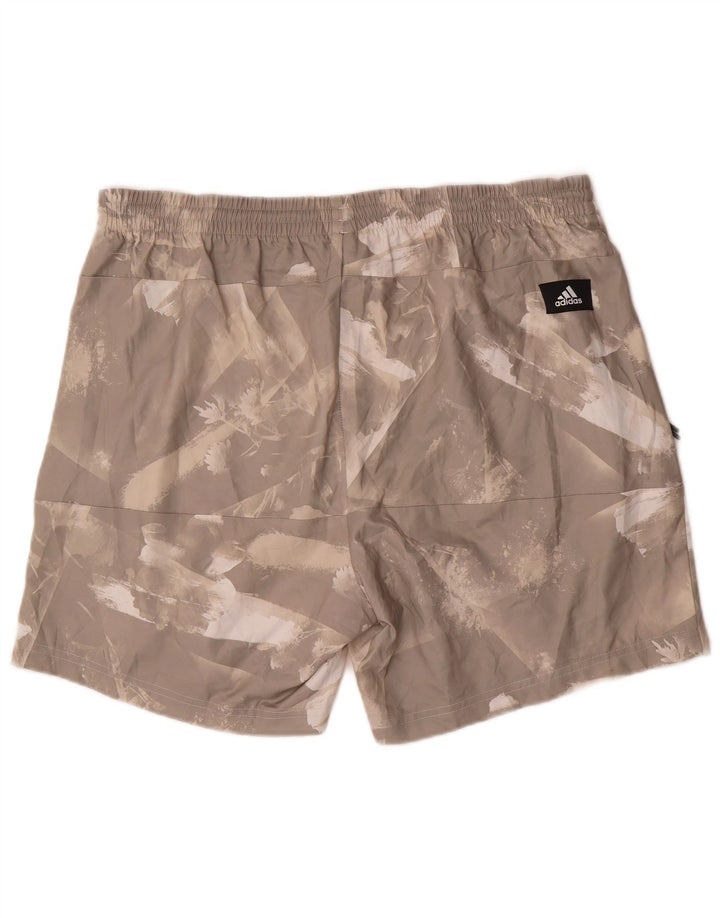 Adidas Sportshorts til mænd Large Grey Tie Dye Polyester