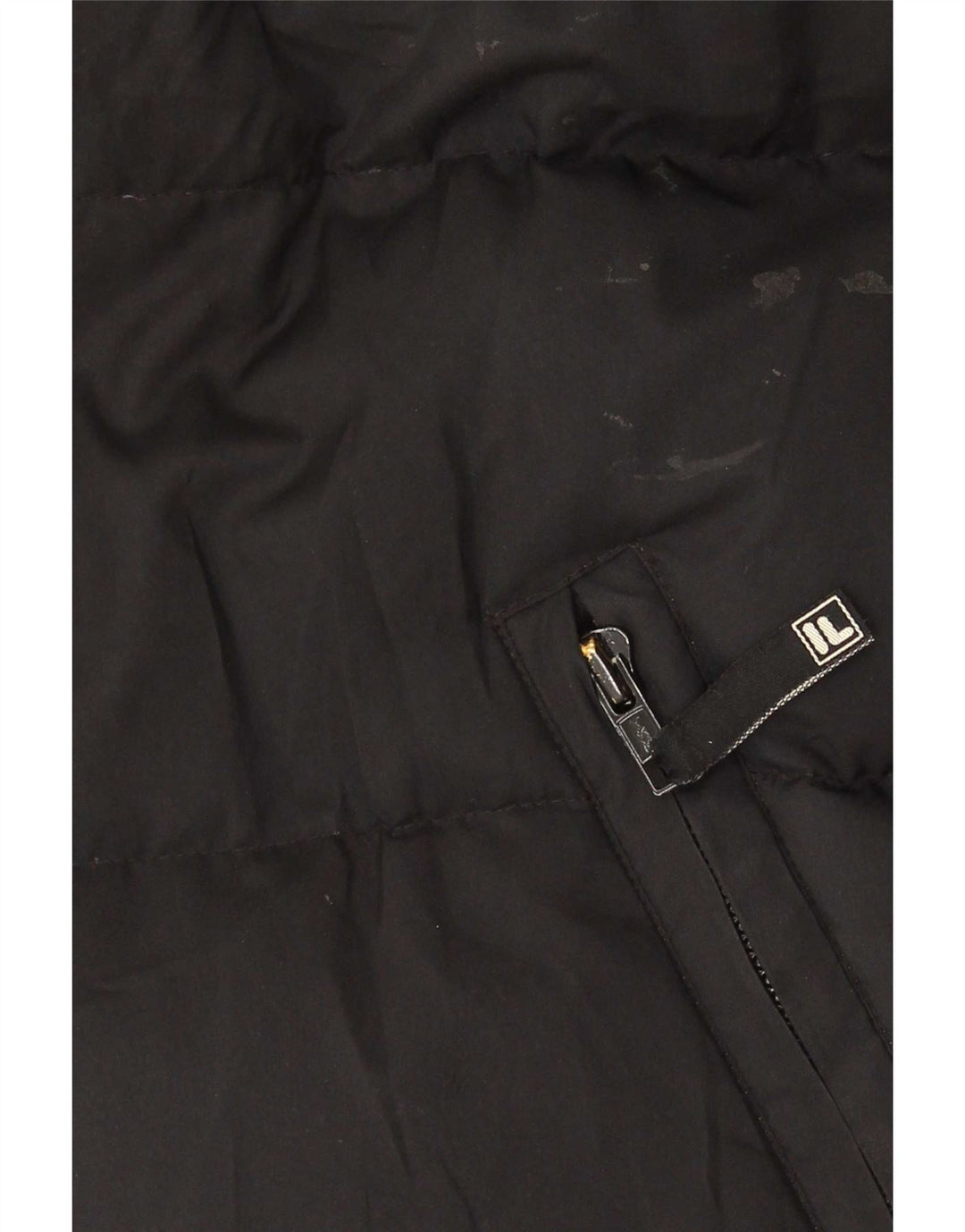 Fila Herre Polstret Gilet UK 40 Stor Sort Polyester