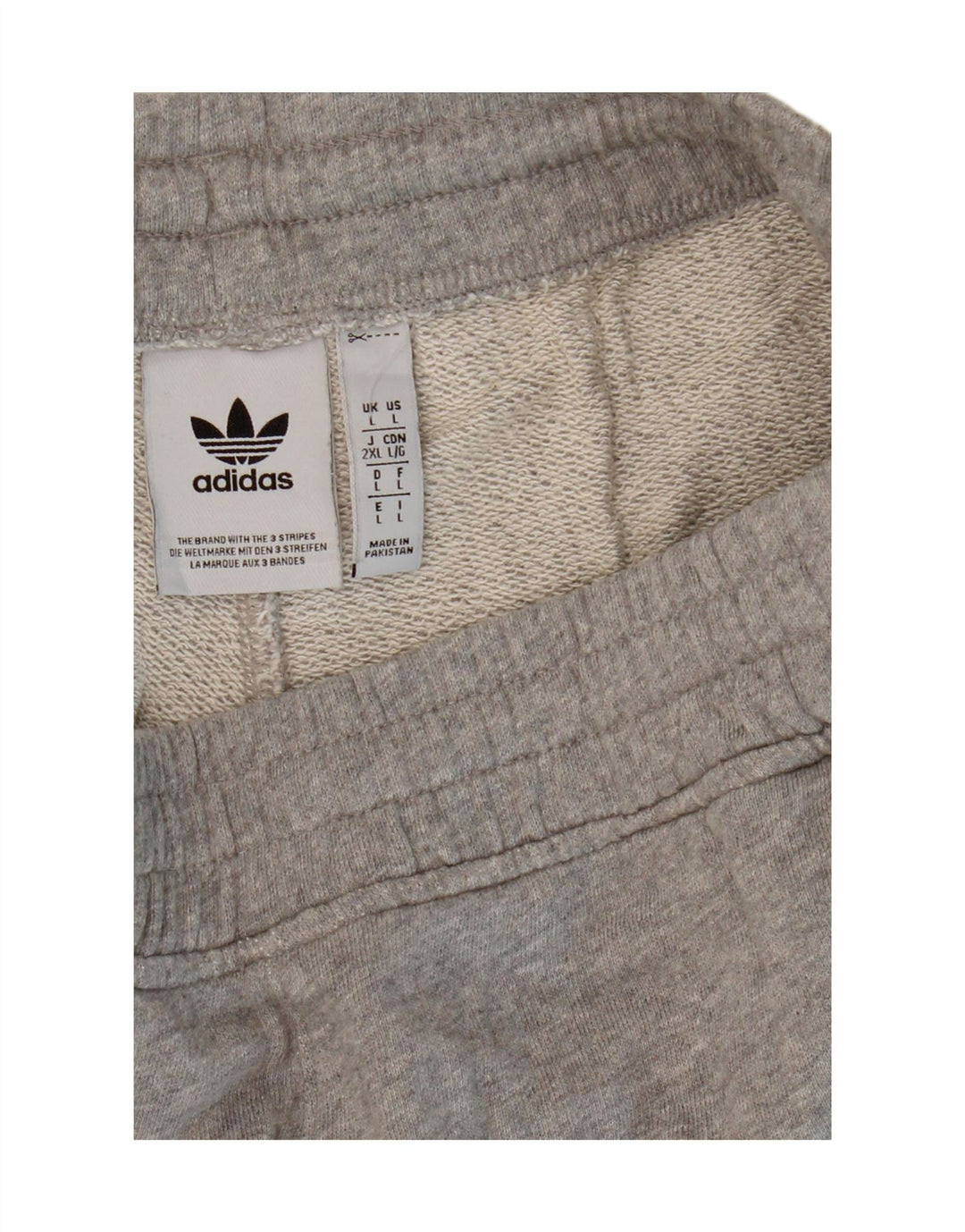 Adidas Herre Cargo Sportshorts Stor Grå Bomuld