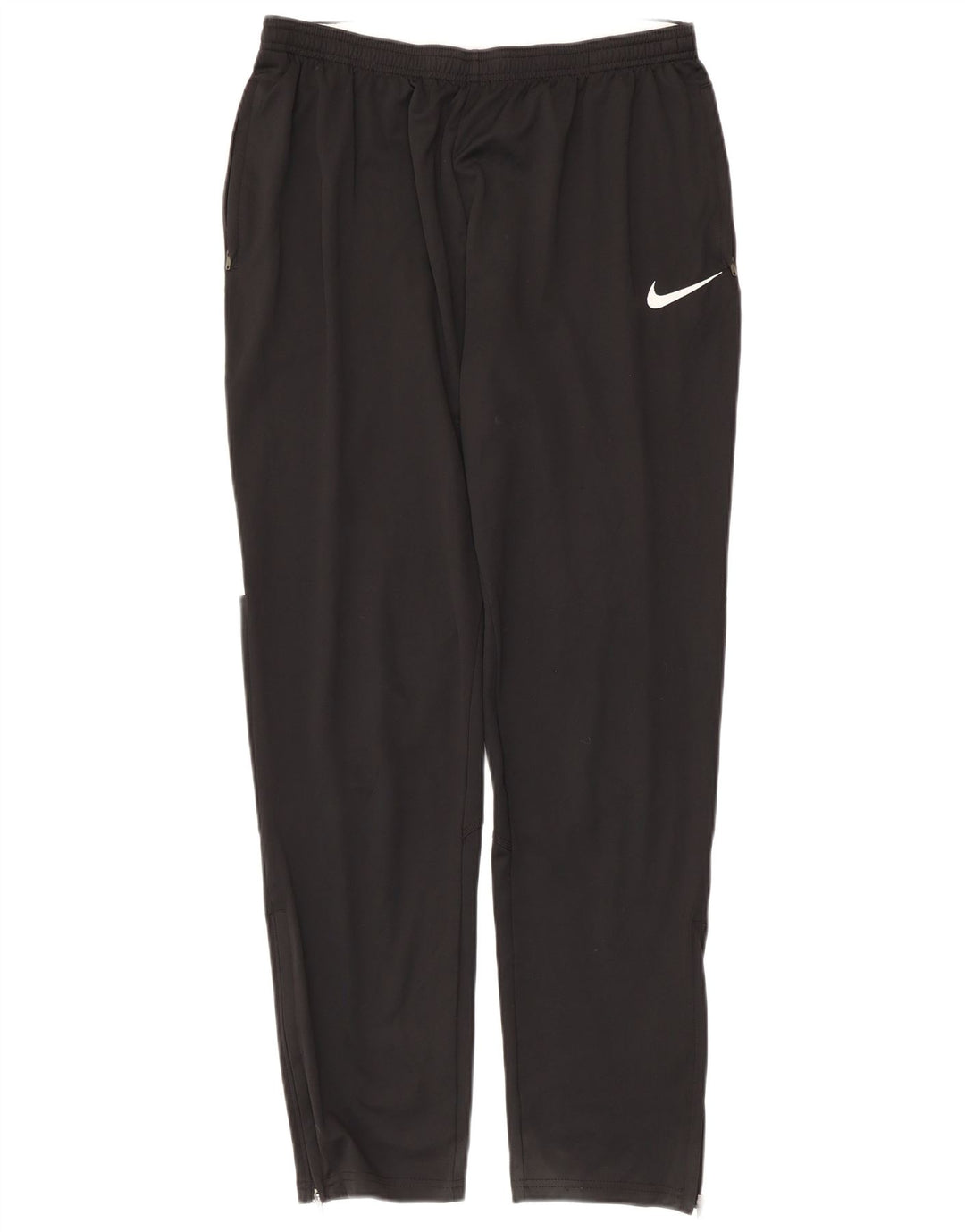 Nike Herre Dri Fit træningsdragt Bukser Large Black Colourblock Polyester