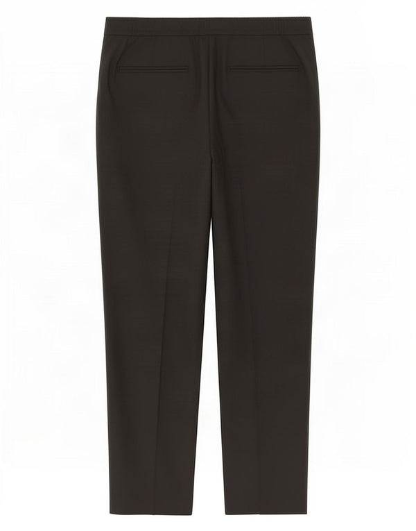 Marks & Spencer Mens Autograph Tapered Casual Trousers W34 L28 Black