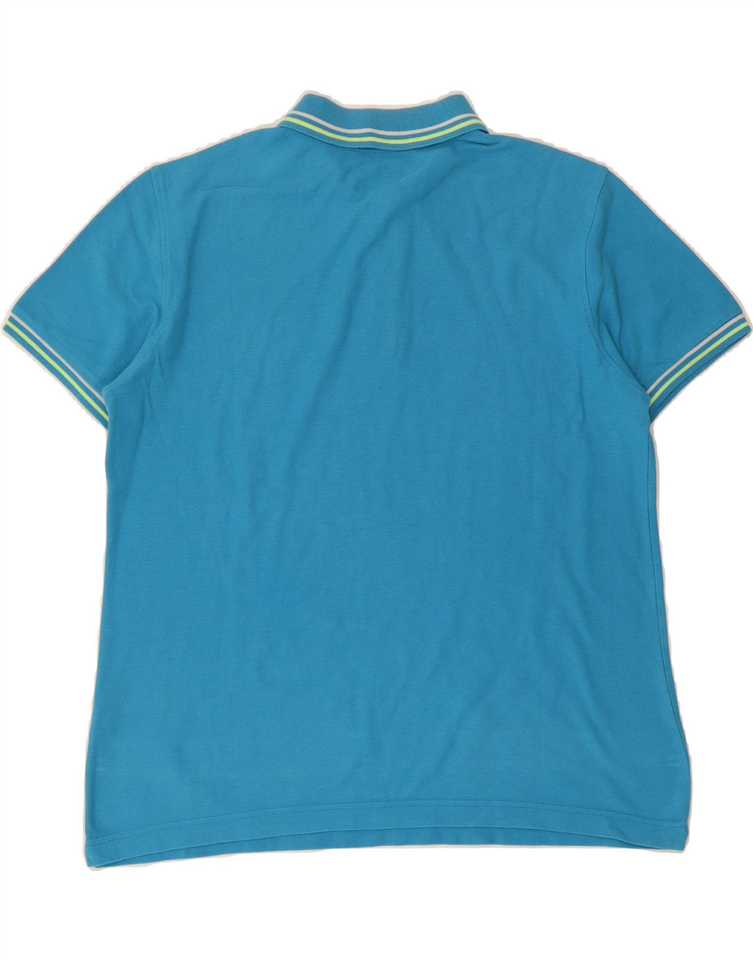 LOTTO Mens Polo Shirt Medium Blue Cotton Vintage Lotto and Second-Hand Lotto from Messina Hembry 