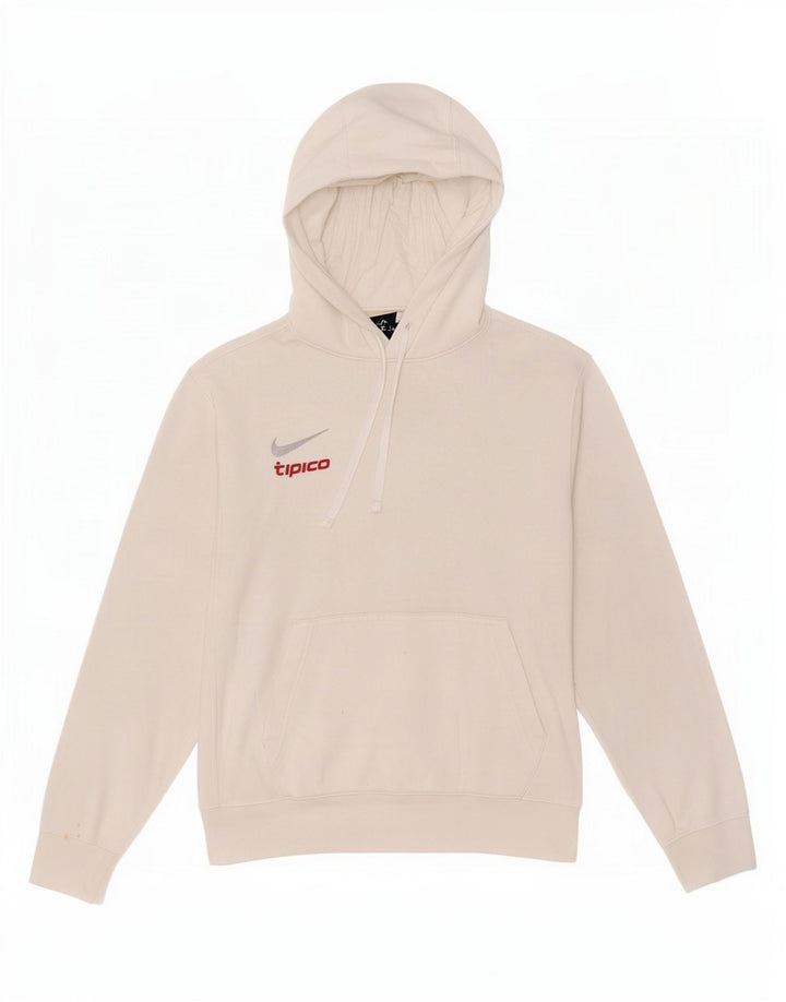 Nike Herre hættetrøje Jumper Medium Hvid Bomuld