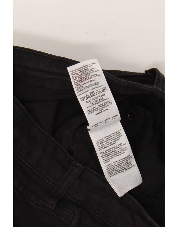 Topshop Dame Skinny Jeans W28 L29 Sort Polyester