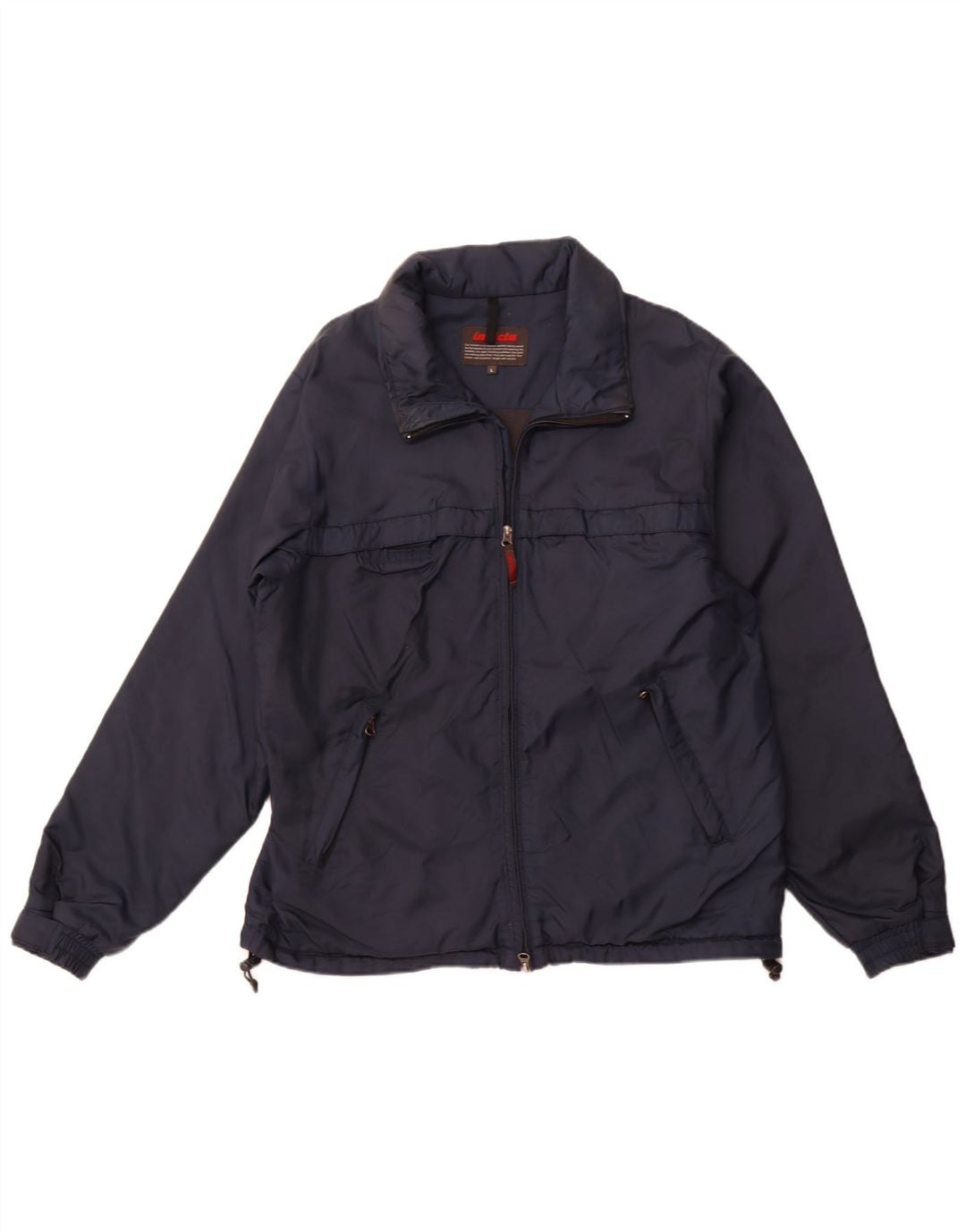 INVICTA Herre Windbreaker Jacket UK 40 Large Navy Blue Nylon