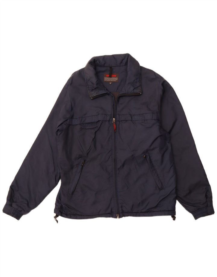 INVICTA Herre Windbreaker Jacket UK 40 Large Navy Blue Nylon