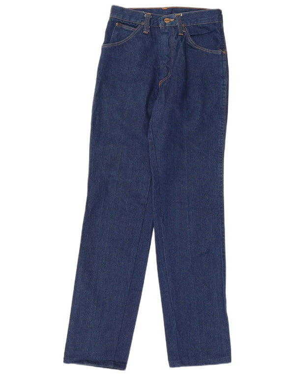 Wrangler lige jeans til kvinder W26 L28 blå bomuld