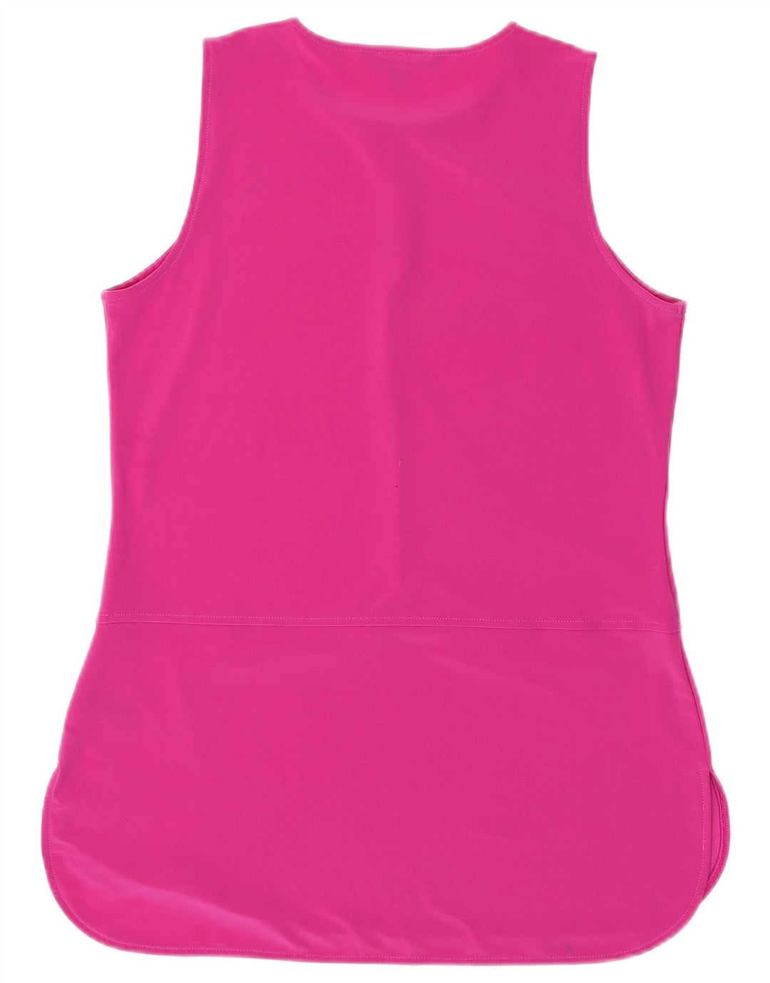 RALPH LAUREN Womens Sleeveless Blouse Top UK 12 Medium Pink Polyester