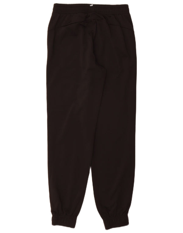 Puma Boys Tracksuit Trousers Joggers 13-14 Years Black