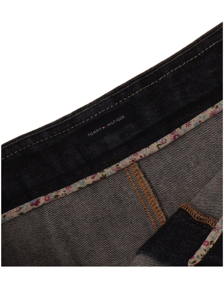 Tommy Hilfiger Dame Mini Denim Nederdel W34 Stor Blå