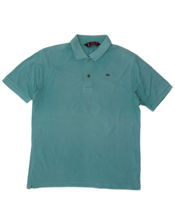 Kappa herre poloshirt Medium blå bomuld