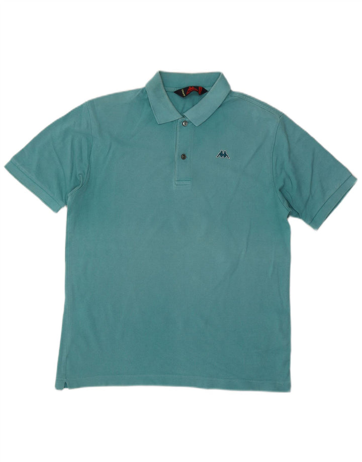 Kappa herre poloshirt Medium blå bomuld