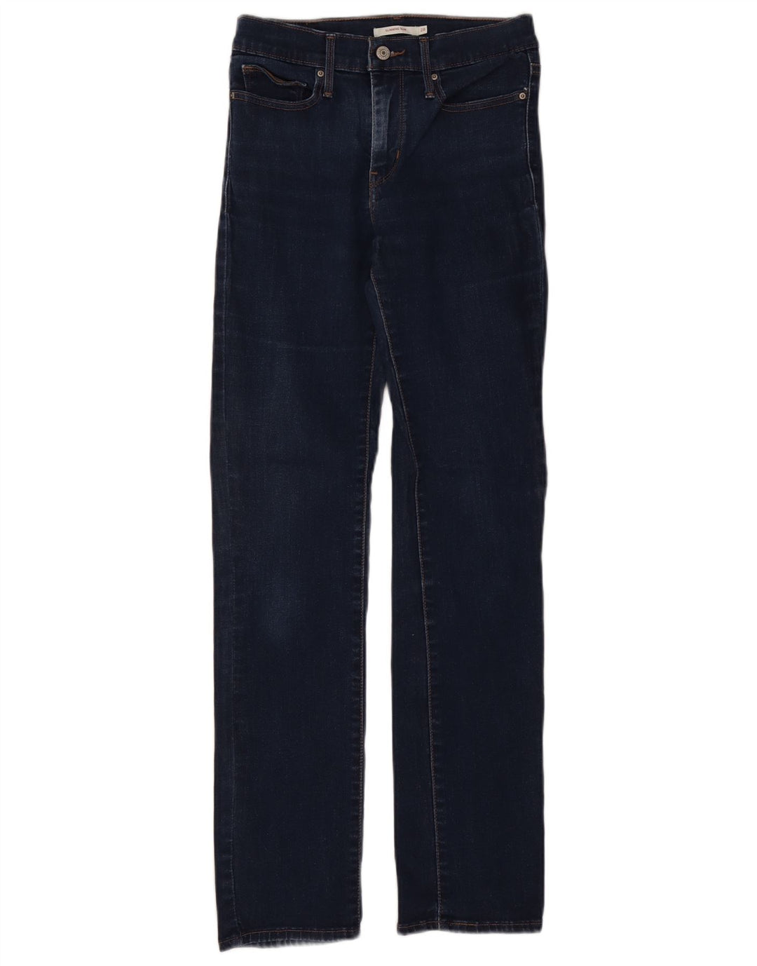 LEVI'S Slimming Fit Slim Jeans til kvinder W28 L31 Marineblå