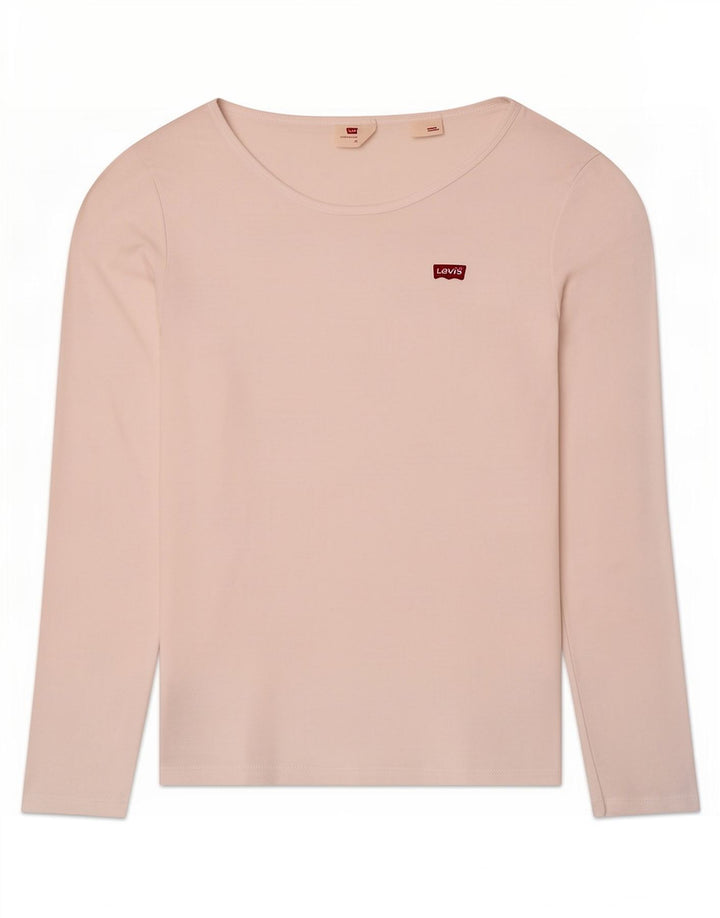 Levi's Dametop Langærmet UK 12 Medium White